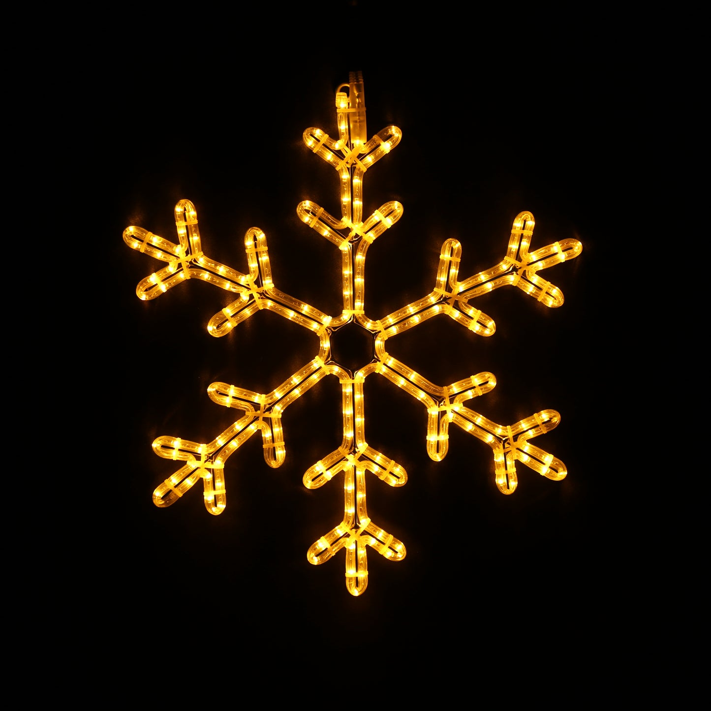 Snowflake - autoflash - warm white LED Christmas Light