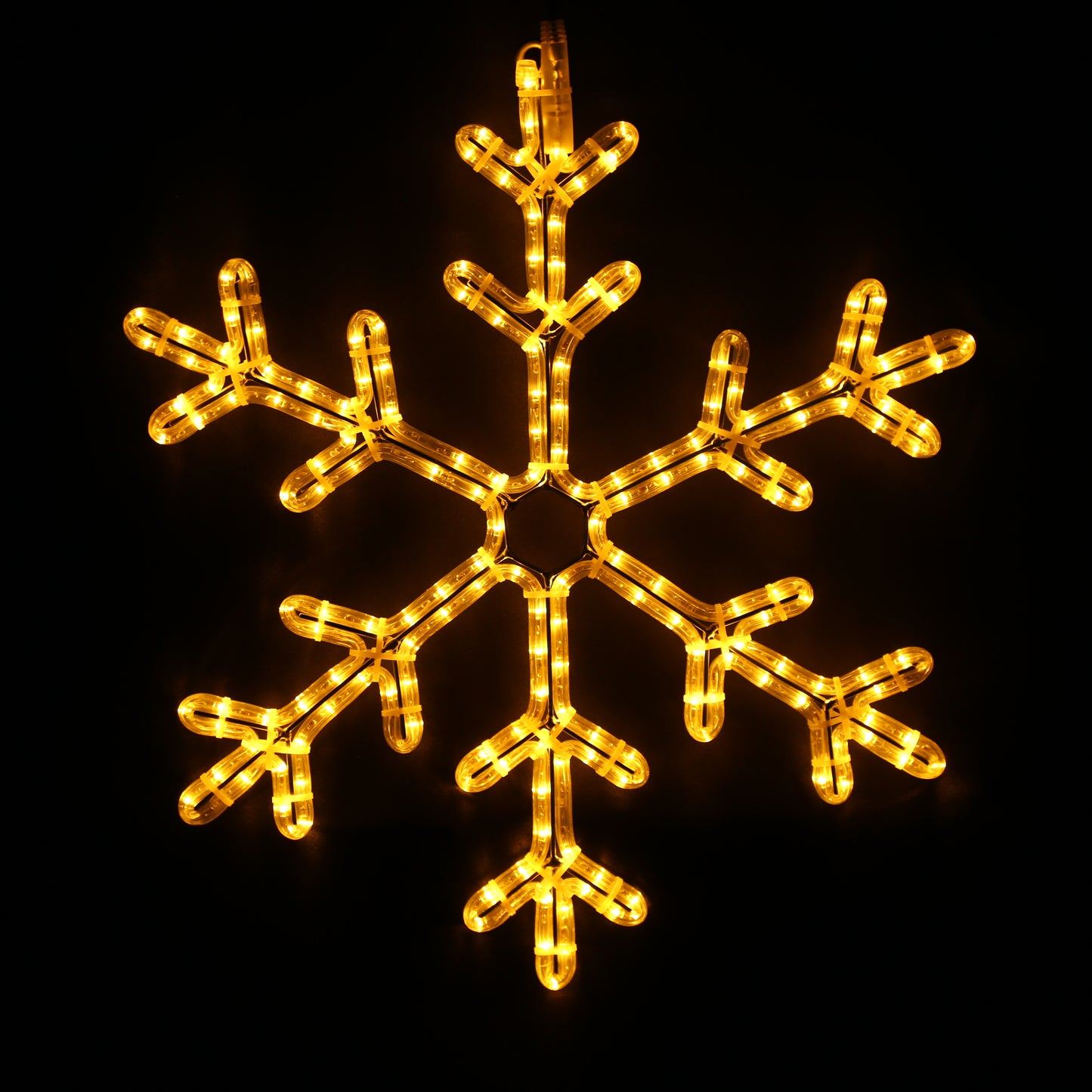 Snowflake - autoflash - warm white LED Christmas Light