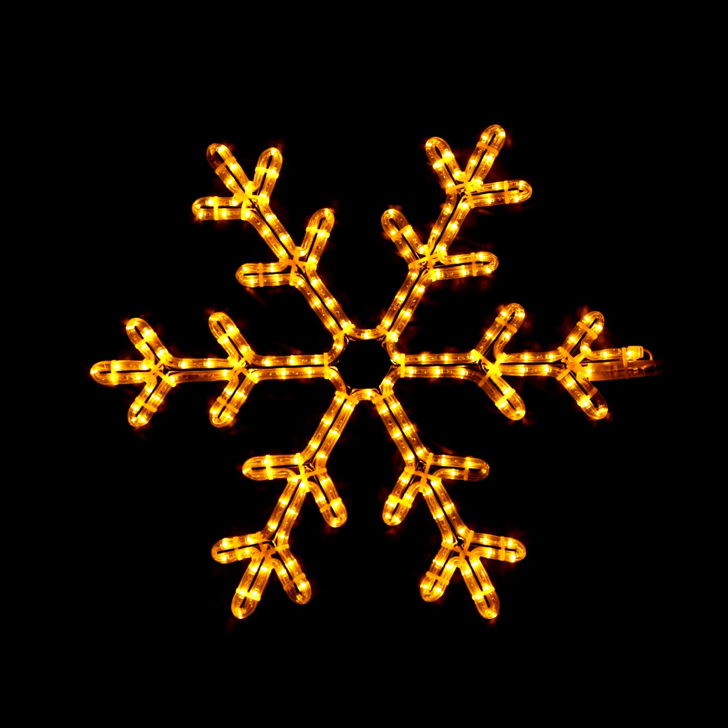 Snowflake - autoflash - warm white LED Christmas Light