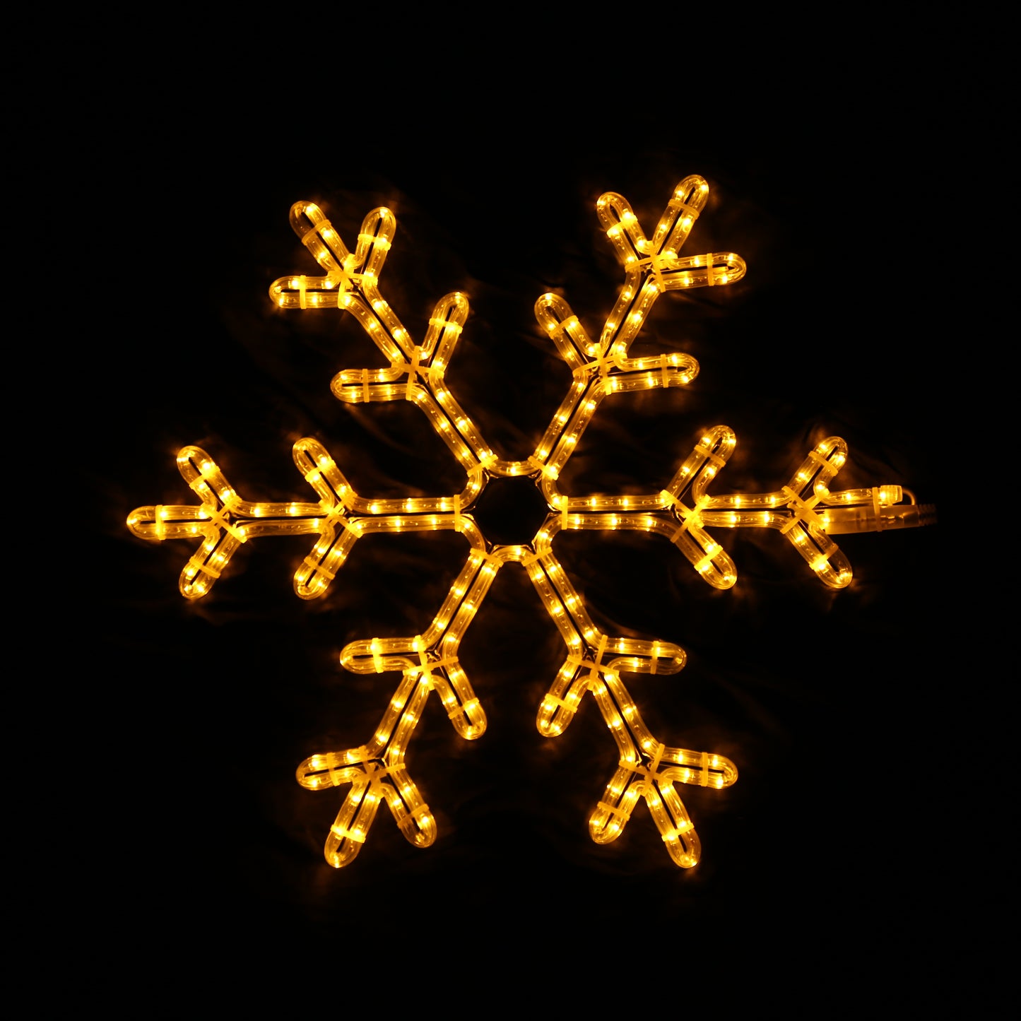 Snowflake - autoflash - warm white LED Christmas Light