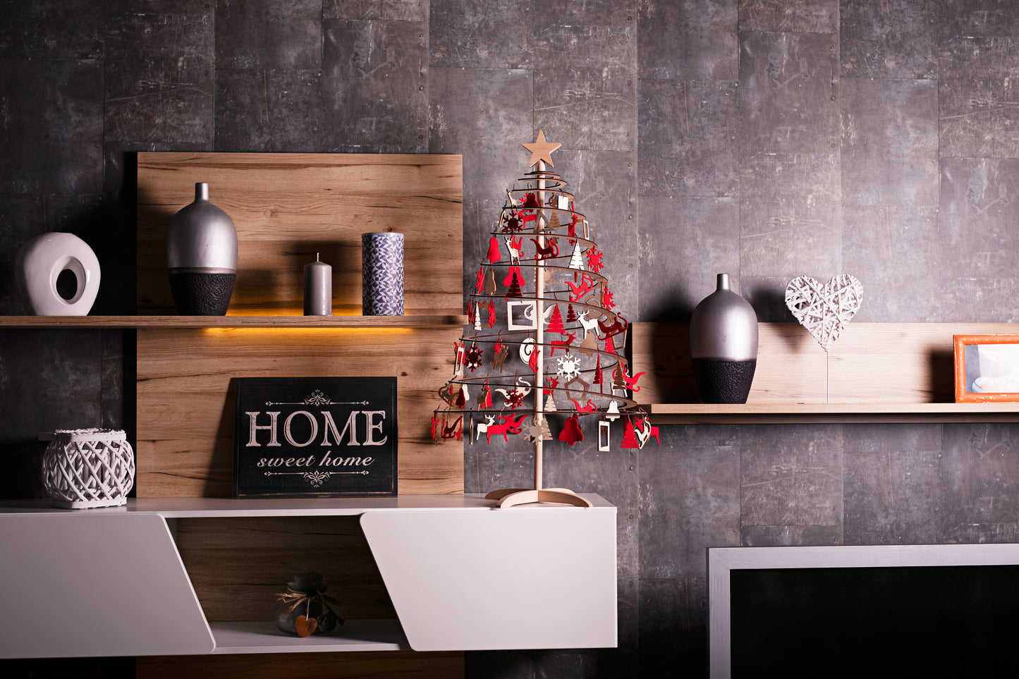 Small mix decoration set - Santa's Light Shop
