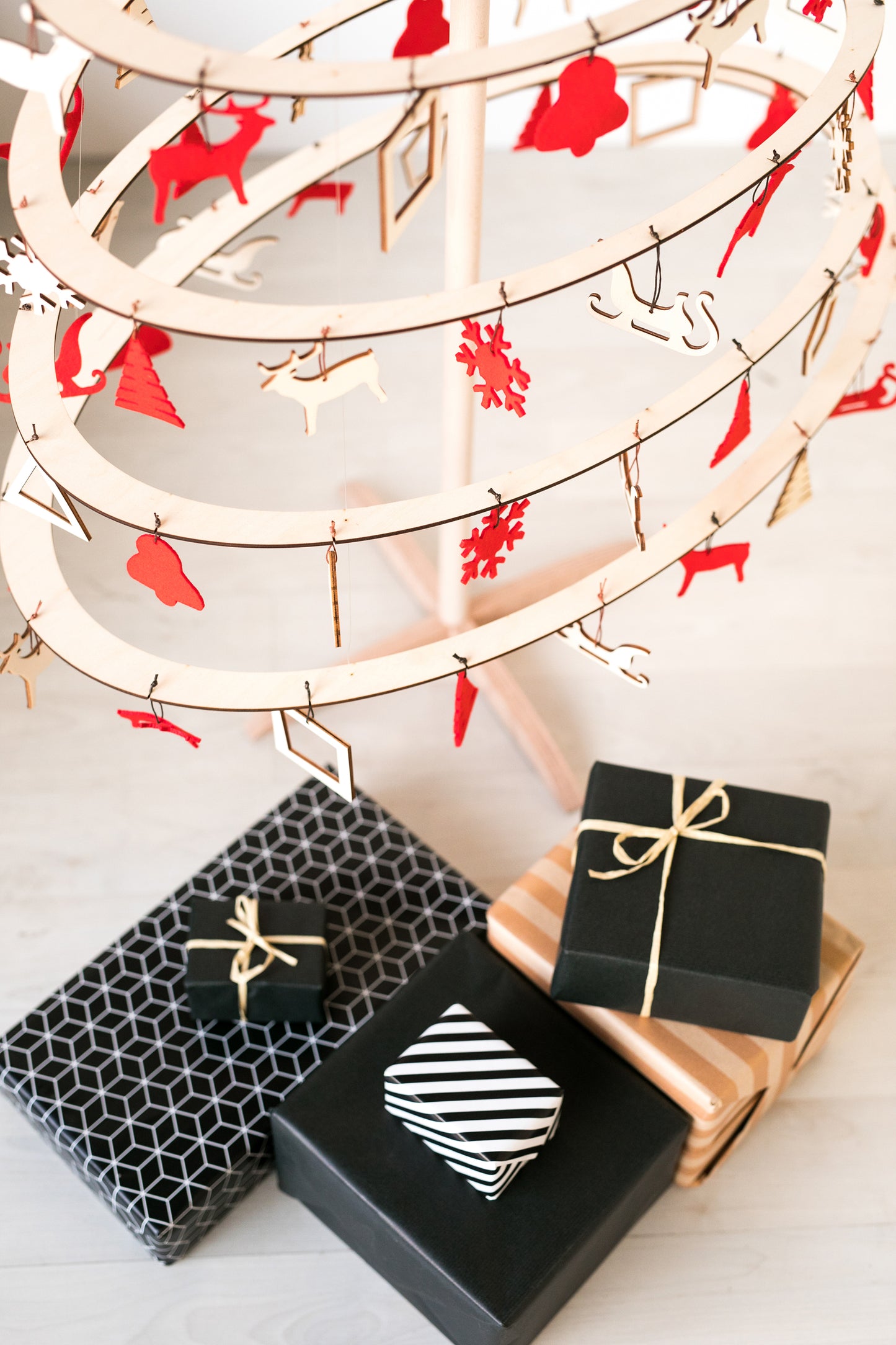 Stort oval mix -dekorationssæt