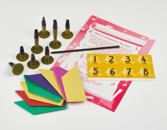 8 dekorative kiks med sjovt musikalsk indhold til middagsselskabet.