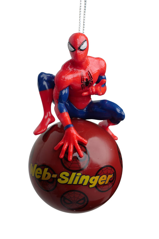 13 cm 3D Spiderman julekuglepynt