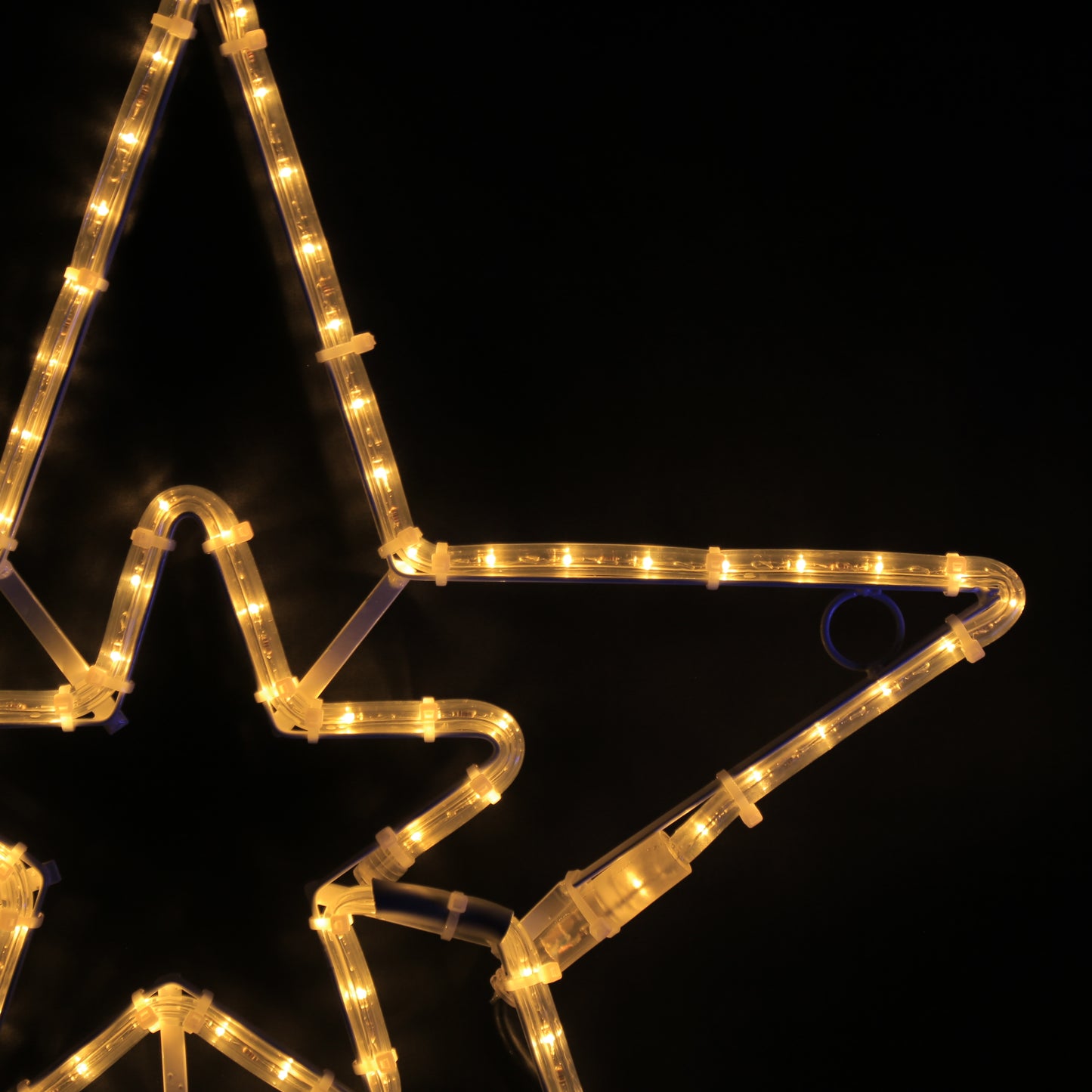 2 Stjerner Julelys 57x55 - Udendørs LED