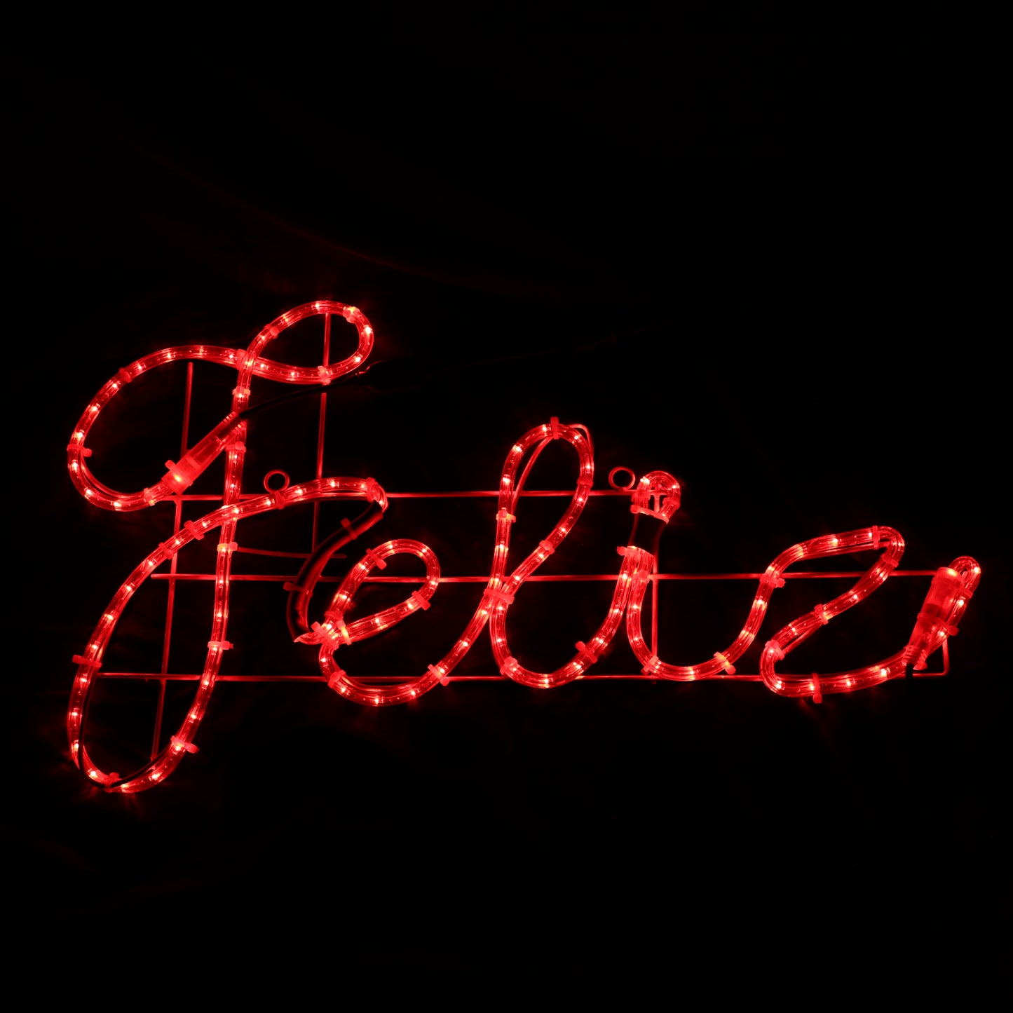 Feliz Navidad LED-skilt - 44x183cm