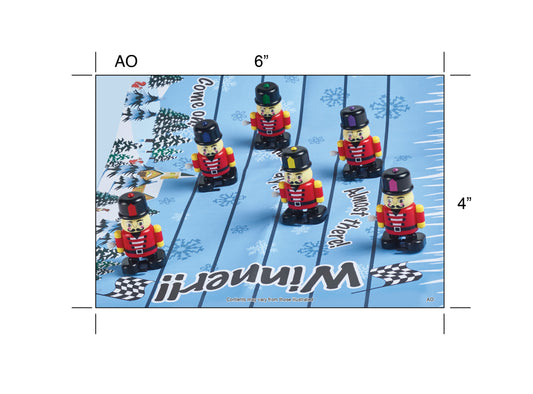 Racing nøddeknækker fra Robin Reed - 6 pcs